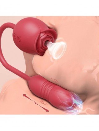 Rose-Sucking Vibrator for Women Clit Clitor Stimulator G Spot