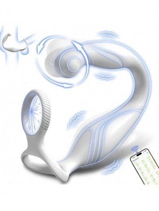 Penis Ring Cock Rings App Control Vibrator for Men Prostate