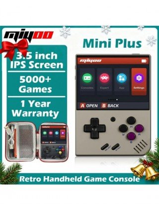 Miyoo Mini+ Classic Retro Handheld Game Console Players IPS