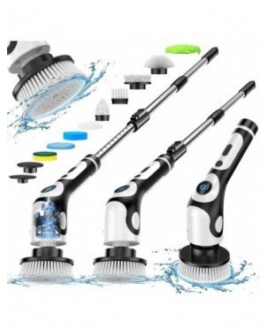 Multifunctional Electric Cleaning Brush 11 in 1 Voice Cordless