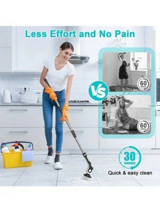 Multifunctional Electric Cleaning Brush 11 in 1 Voice Cordless