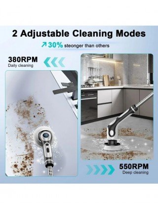 Multifunctional Electric Cleaning Brush 11 in 1 Voice Cordless