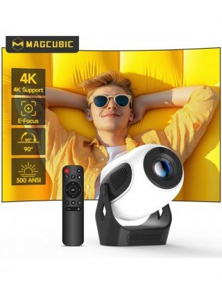 Magcubic HY300X 4K HD Projector Electronic Focus Android11 Dual