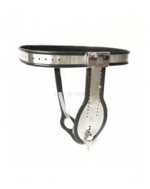 5PCS Set Male Chastity Device Stainless Steel Waist Belt Neck