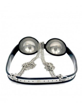 5PCS Set Male Chastity Device Stainless Steel Waist Belt Neck