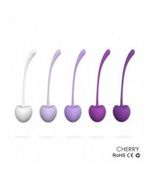 5Pcs Safe Silicone Smart Kegel Ball Cherry Ben Wa Ball Geisha