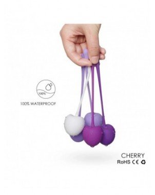 5Pcs Safe Silicone Smart Kegel Ball Cherry Ben Wa Ball Geisha