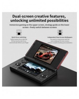 Anbernic RG DS Dual 4.0” IPS Screen Video Game Console Android