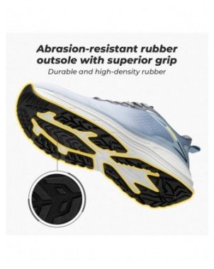 Fittington Men's Walking Shoes For Wide Cushioned Running Shoes
