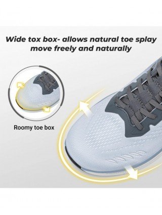 Fittington Men's Walking Shoes For Wide Cushioned Running Shoes