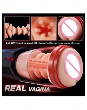 Fully Automatic Retractable Male Masturbator Pussy Vaginal Anal