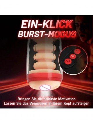 Fully Automatic Retractable Male Masturbator Pussy Vaginal Anal