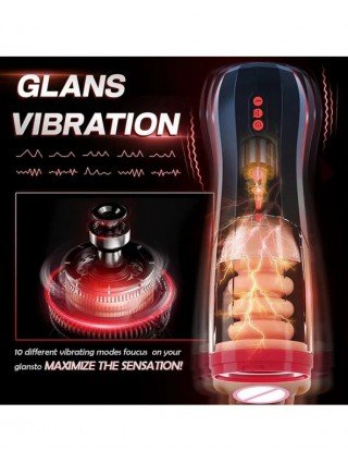 Fully Automatic Retractable Male Masturbator Pussy Vaginal Anal