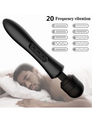 Powerful Masturbator Wand Vibrator Magic Massager Female Body
