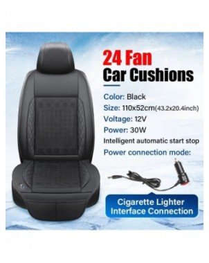 DC12V Car Summer Cool Air Seat Cushion Ventilation Seat Cushion