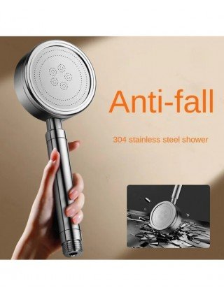 304 stainless steel pressurized shower head bath super powerful