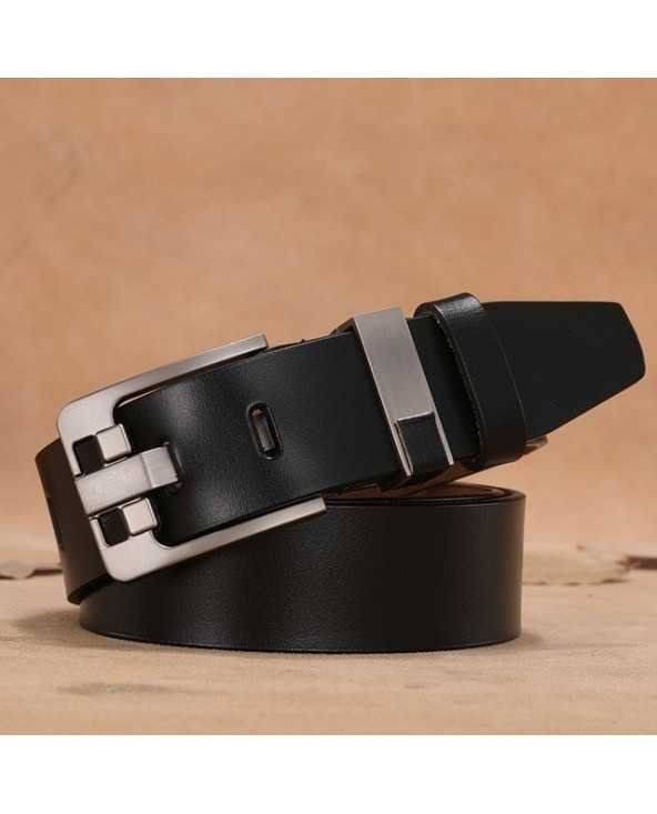 150 160cm Vintage Pin Buckle Men Belt 