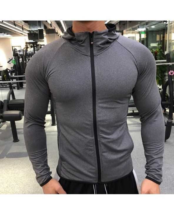 New Winter Autumn Hoodies Sport Shirt Men Hat Zipper Running New Winter Autumn Hoodies Sport Shirt Men Hat Zipper Running