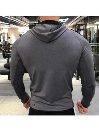 New Winter Autumn Hoodies Sport Shirt Men Hat Zipper Running