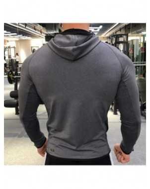 New Winter Autumn Hoodies Sport Shirt Men Hat Zipper Running