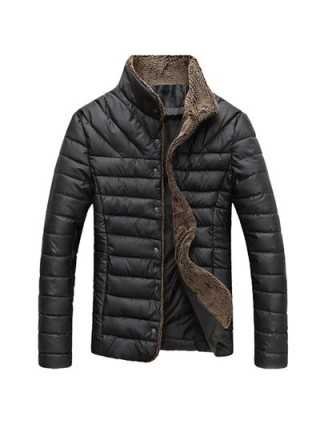 Outerwear & Jackets-Jackets-DIMUSI Winter Jacket Men's Fleece