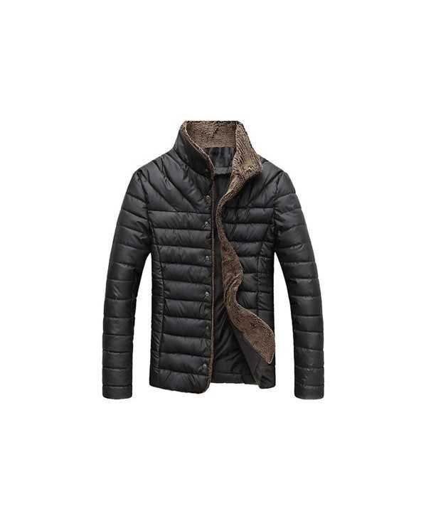 Outerwear & Jackets-Jackets-DIMUSI Winter Jacket Men's Fleece