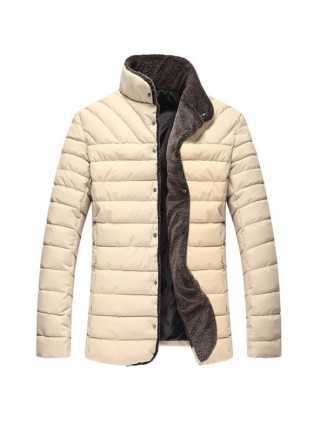 Outerwear & Jackets-Jackets-DIMUSI Winter Jacket Men's Fleece