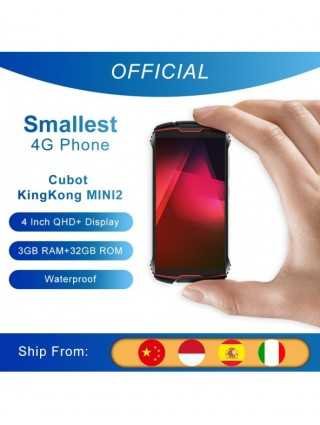 Cubot KingKong MINI2 Rugged Phone 4" QHD+ Screen Waterproof 4G