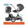 Hot Mom Baby Stroller 3 in 1 travel system with bassinet and