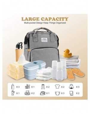 Diaper Bag Backpack,3 in 1 Baby Doll Diaper Bag Foldable