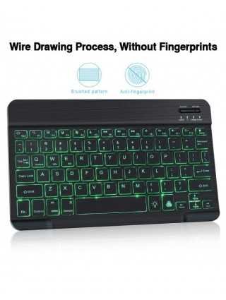 RGB Bluetooth Keyboard and Mouse Rechargeable Wireless Keyboard