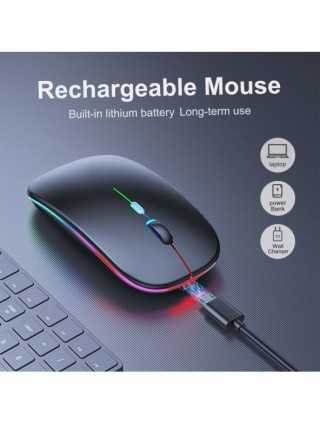 RGB Bluetooth Keyboard and Mouse Rechargeable Wireless Keyboard