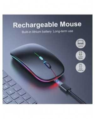 RGB Bluetooth Keyboard and Mouse Rechargeable Wireless Keyboard
