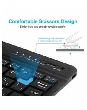 Wireless Keyboard and Mouse Mini Rechargeable Bluetooth