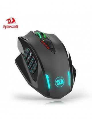 Komponentai ir išoriniai įrenginiai-Pelės-Redragon Impact Elite M913 RGB USB 2.4G belaidė