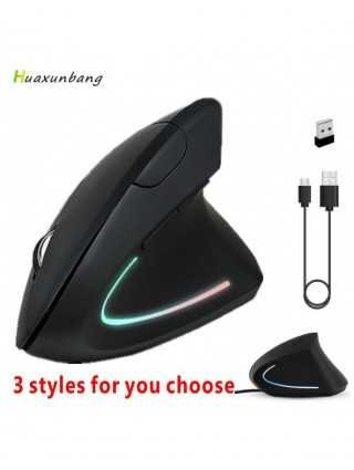 Vertical Ergonomic Gaming Mouse Wireless Rechargeable Gamer