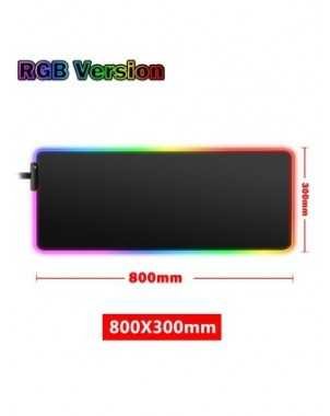 LED Light Gaming Mouse Pad RGB Large Computer Mousepad Gamer