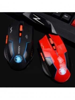AZZOR Charged Silent Wireless Mouse Mute Button Noiseless
