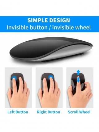 Bluetooth 5.0 Wireless Mouse Rechargeable Silent Multi Arc