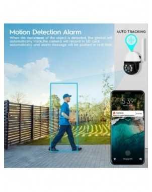 Smart Camera 1080P HD WiFi 2MP CCTV Night Vision Webcam Outdoor