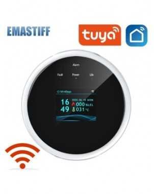 Tuya WiFi GAS LPG Leak Sensor alarm Fire Security detector APP