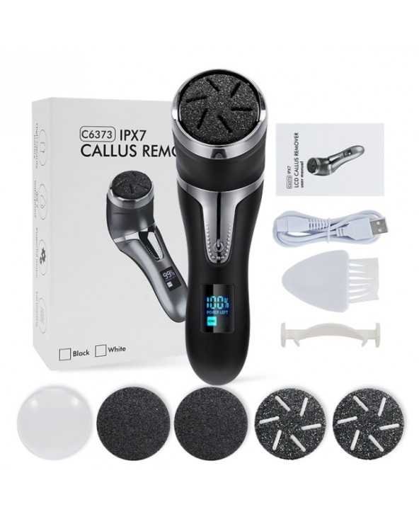 Upgraded Glass Foot File Callus Remover, Portable Handheld Feet