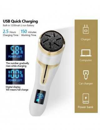 Skin Care-Skin Care Tools-Rechargeable Electric Foot File