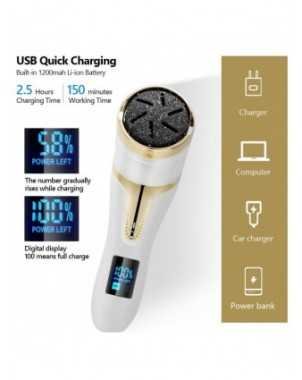 Skin Care-Skin Care Tools-Rechargeable Electric Foot File