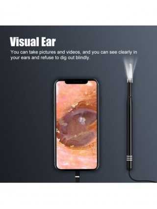 Sveikata-Asmens sveikatos priežiūros reikmenys-Smart Visual Ear Cleaner Ear Stick Endoskopas