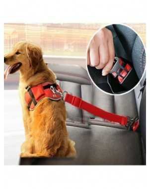 For pets-Stuff for dogs-Pet Dog Cat Car Seat Belt For French