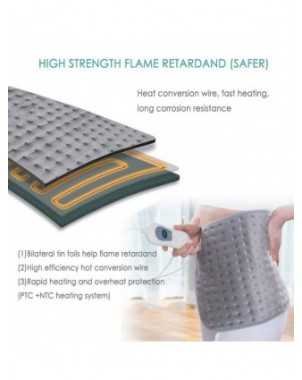 Bellavie 30*40CM 220V - 240V Microwave Electric Heating Pad for