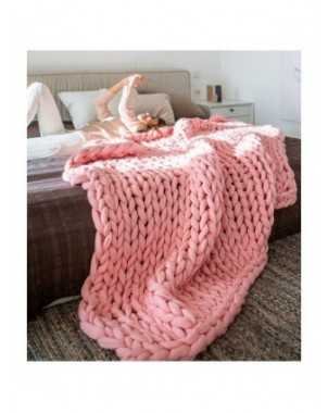 WOSTAR Fashion chunky merino wool blanket thick large yarn