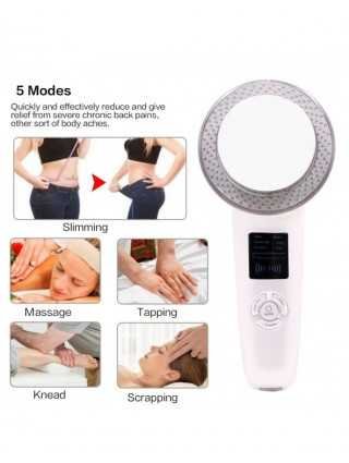 SALORIE 6 IN 1 EMS ultrasonic Massager Slimming Gel Cream RF