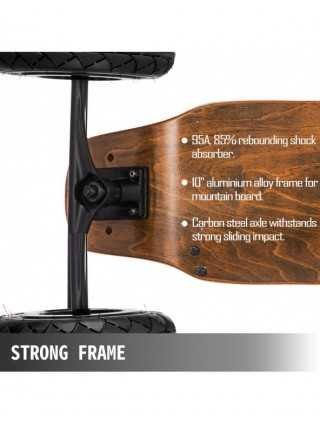 VEVOR 37 inch Mountain Board Mountainboarding Longboard